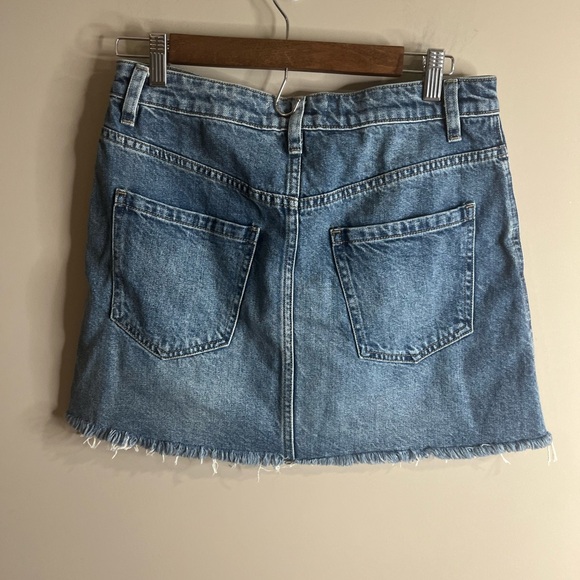 We the free zip front mini skirt size 28 - Picture 6 of 7